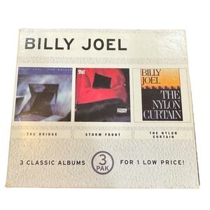 Billy Joel 3 Classic Albums CD Box Set The Nylon Curtain Storm Front The Bridge
